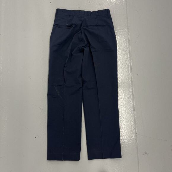 Vintage 70s 80s Cintas Navy Canvas Workwear Chinos 29x27 - Picture 2 of 3